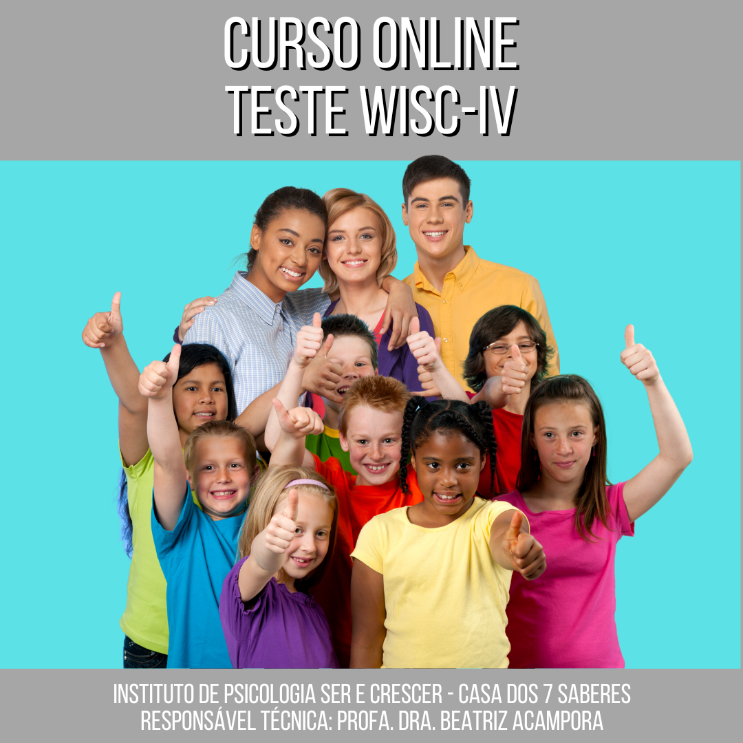 CURSO ONLINE | TESTE WISC-IV